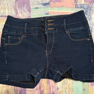 Bluenotes Dark Blue Jean Shorts